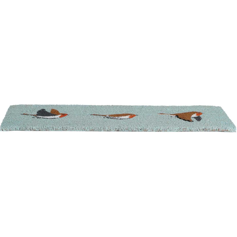 Paillasson en fibres de coco rouge gorge 75 x 25 cm — vue 3