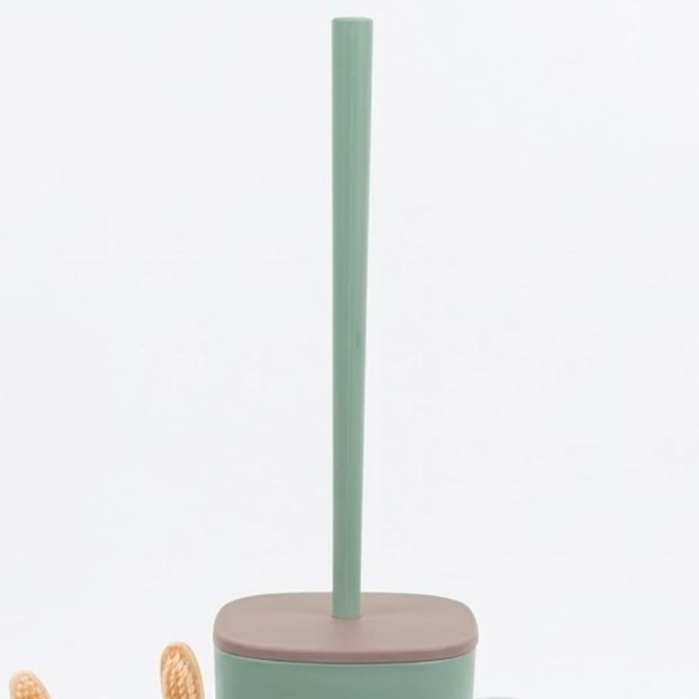 Set complet pour salle de bain polypropylène vert 5 pièces — vue 4