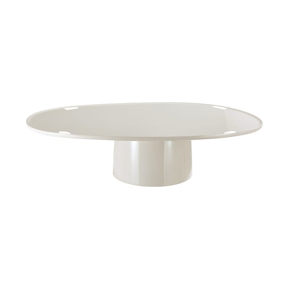 Table basse organique laquage haute brillance - beige Table basse organique laquage haute brillance - beige