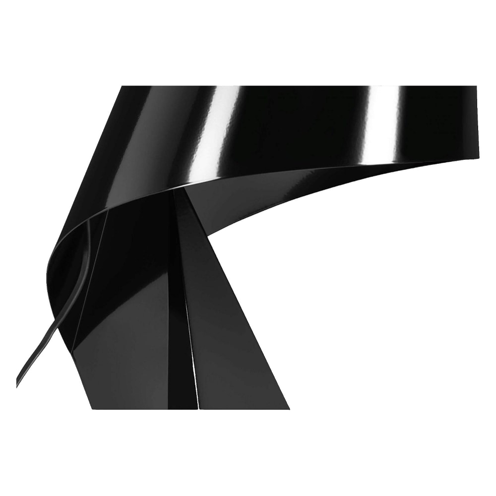 Lampe de table en métal - 35 cm - noir — vue 4