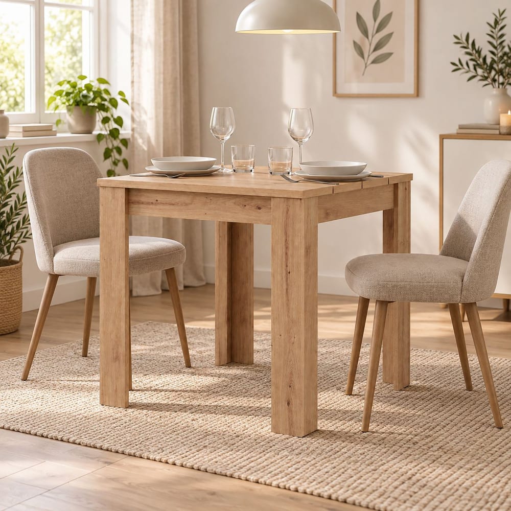 Fester Tisch in Eichenoptik, Nussbaum - Maisons Du Monde