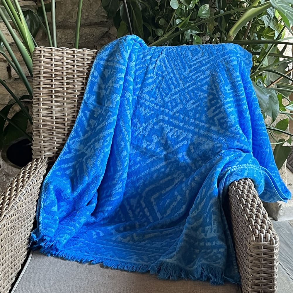Serviette de plage turquoise 90 x 160 cm — vue 3