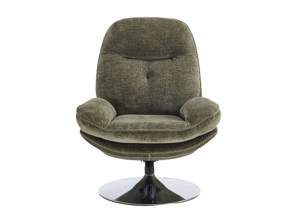 Fauteuil droit polyester vert Fauteuil droit polyester vert