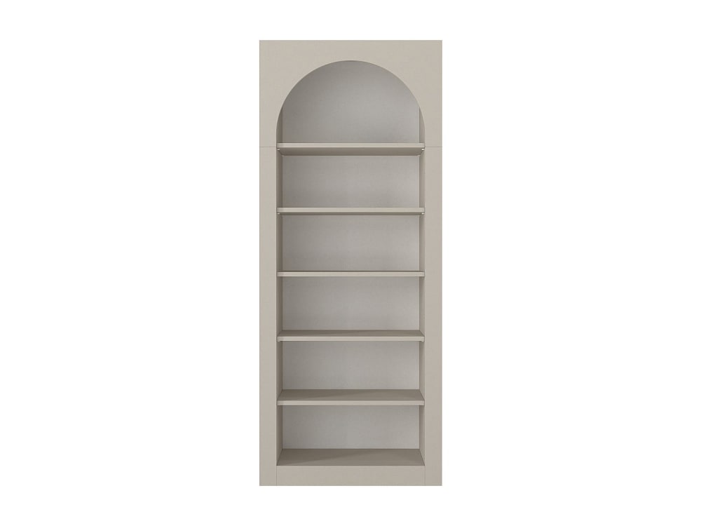Bibliothèque panneau de particule beige