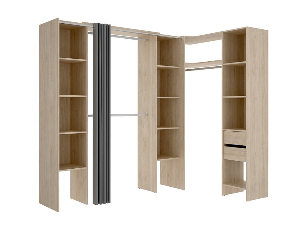 Dressing panneau de particule naturel clair Dressing panneau de particule naturel clair