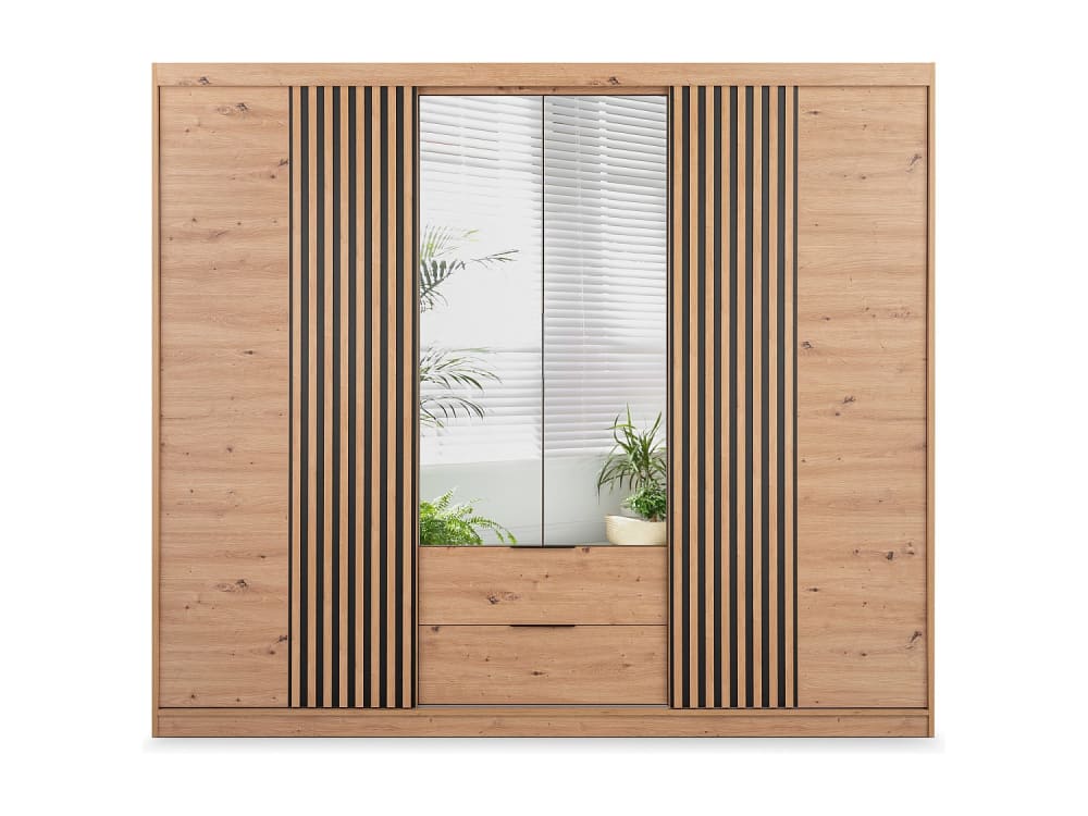 Armoire panneau de particule naturel clair