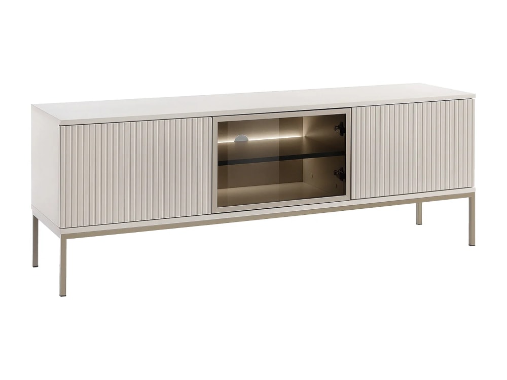 Meuble tv mdf beige