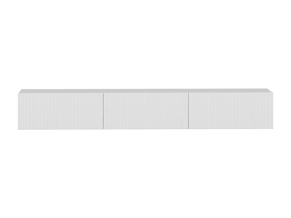 Meuble tv suspendu mdf blanc