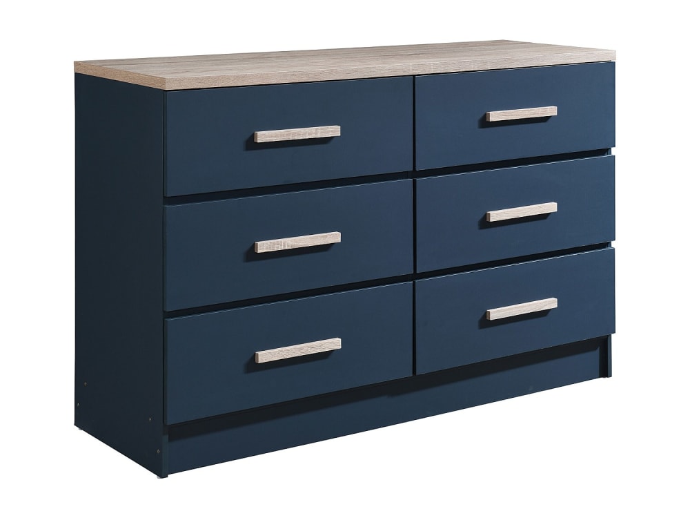 Commode mdf bleu
