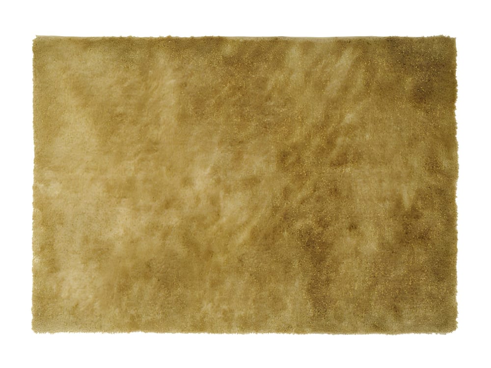 Tapis de salon polyester doré 160x230 cm