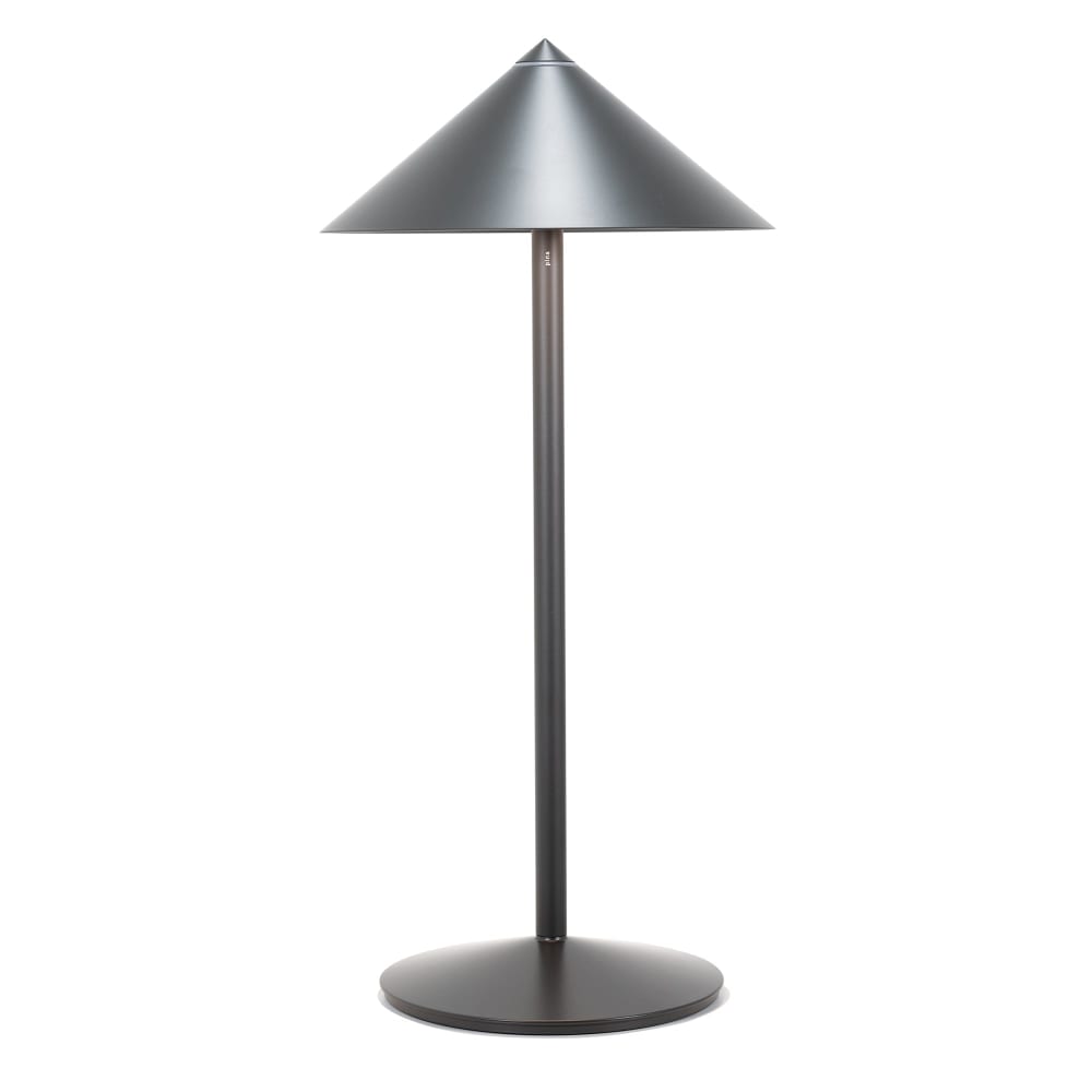 lampara led aluminio recargable 6w titanio ip65 cabezal magnetico