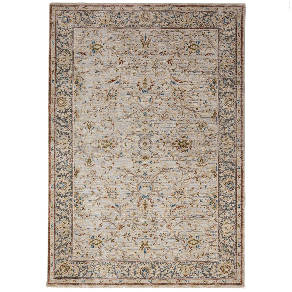 Tapis vintage à motifs beiges 160x230cm