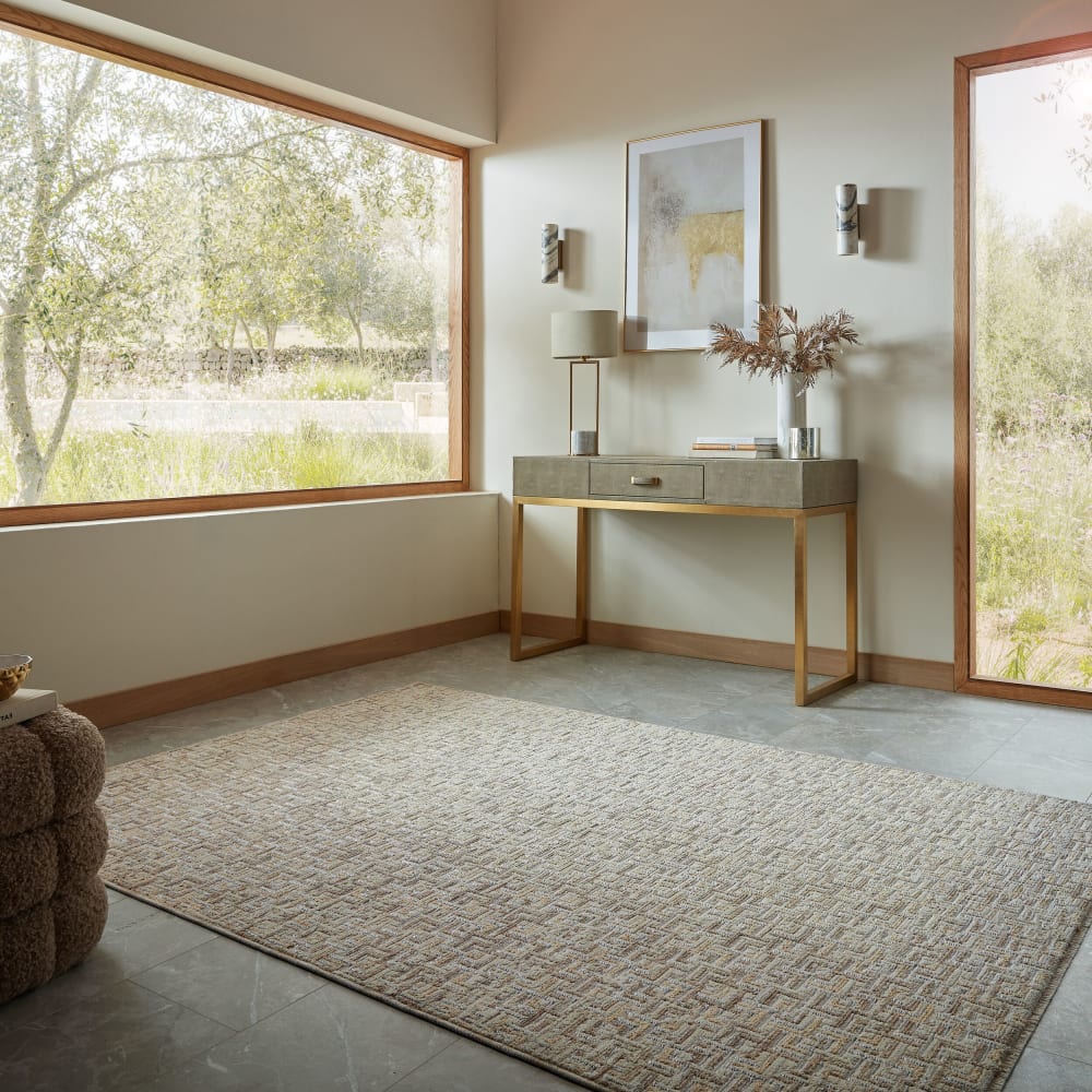 Tapis en fibres synthétiques beige 200x300cm — vue 3