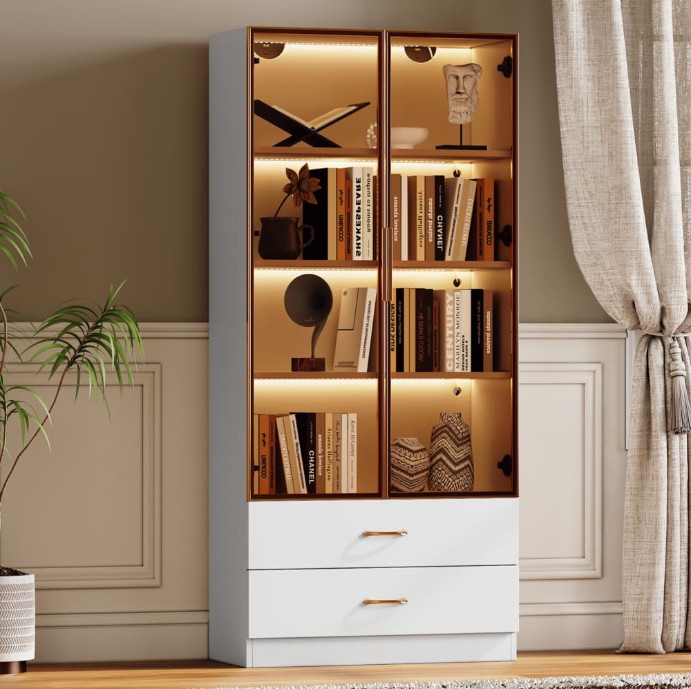 Badezimmerschrank aus Holzwerkstoff weiß - Maisons Du Monde