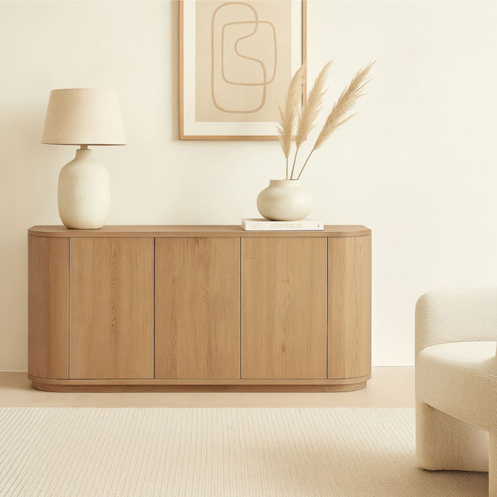 3-türiges Sideboard Eiche - Maisons Du Monde