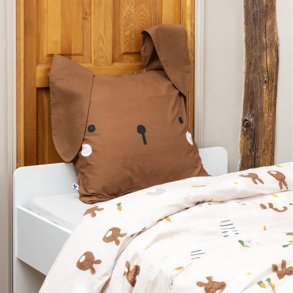 Parure de lit lapin housse de couette 140x200cm 1 taie d'oreiller — vue 4