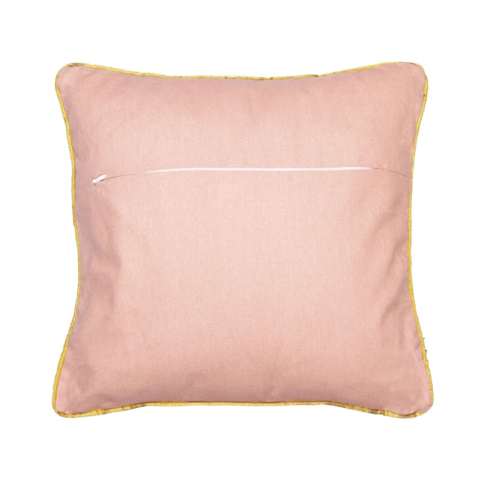 Coussin déhoussable 40x40cm coton motif licorne — vue 4