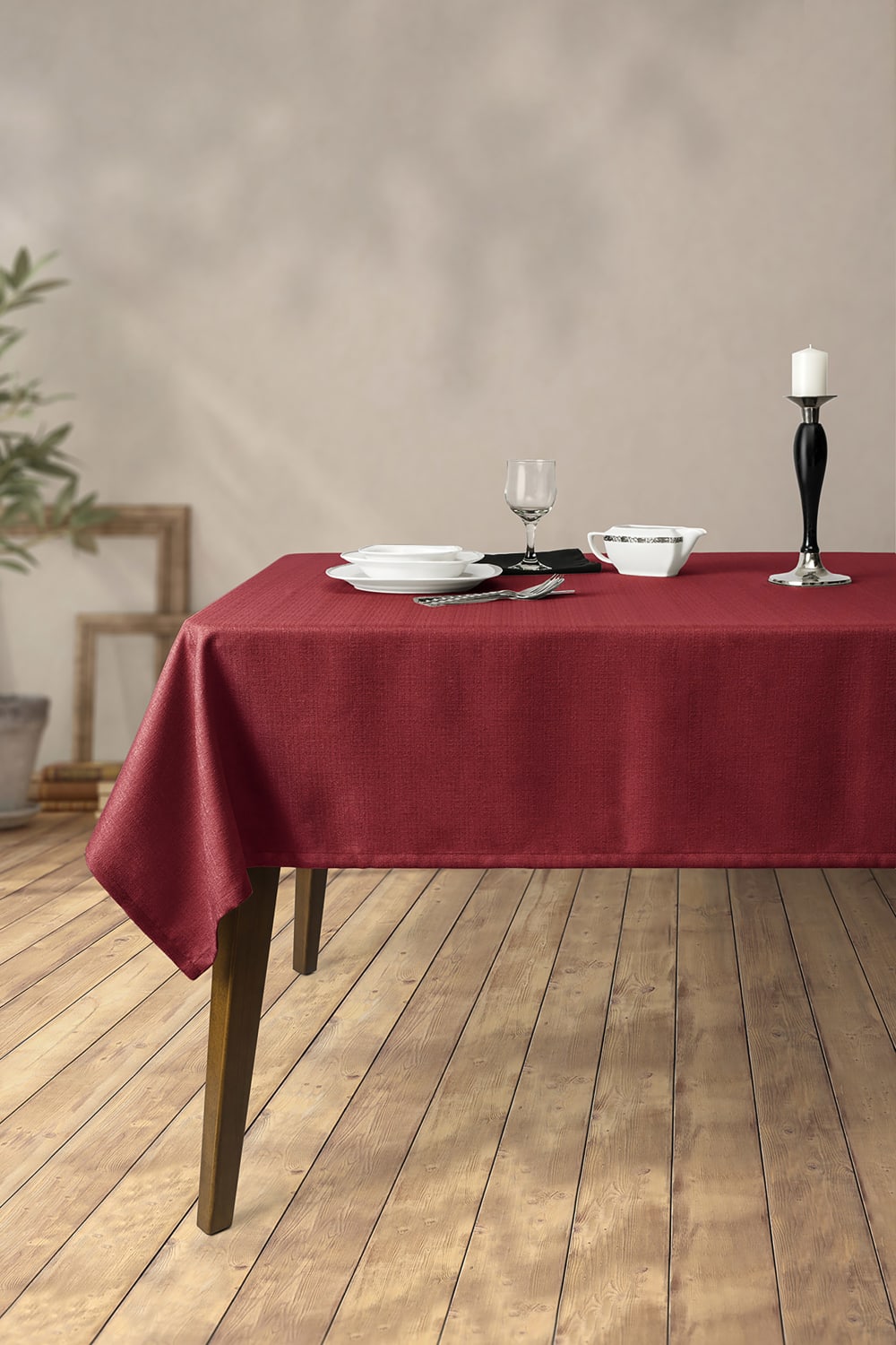 Nappe-150x300 cm bordeaux Nappe-150x300 cm bordeaux