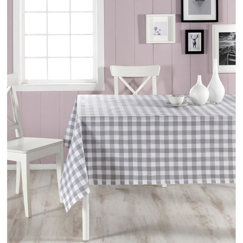 Nappe-150x300 cm carreaux gris Nappe-150x300 cm carreaux gris