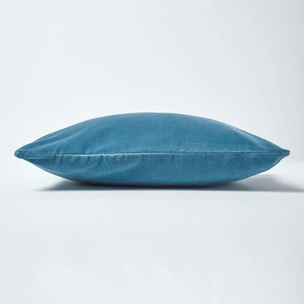 Kissenhülle samt blau 30x50 cm - Maisons Du Monde