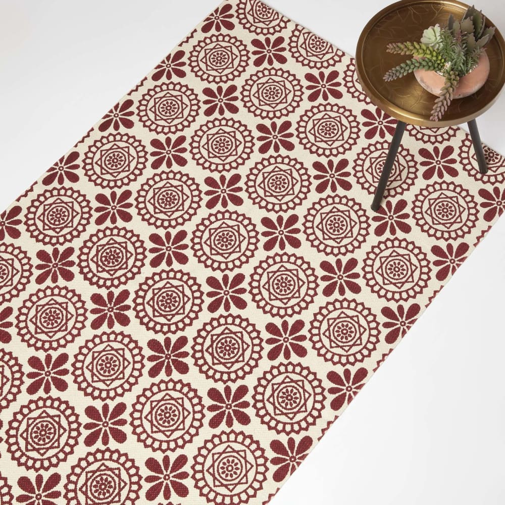 Teppich baumwolle rot 160x230 cm - Maisons Du Monde