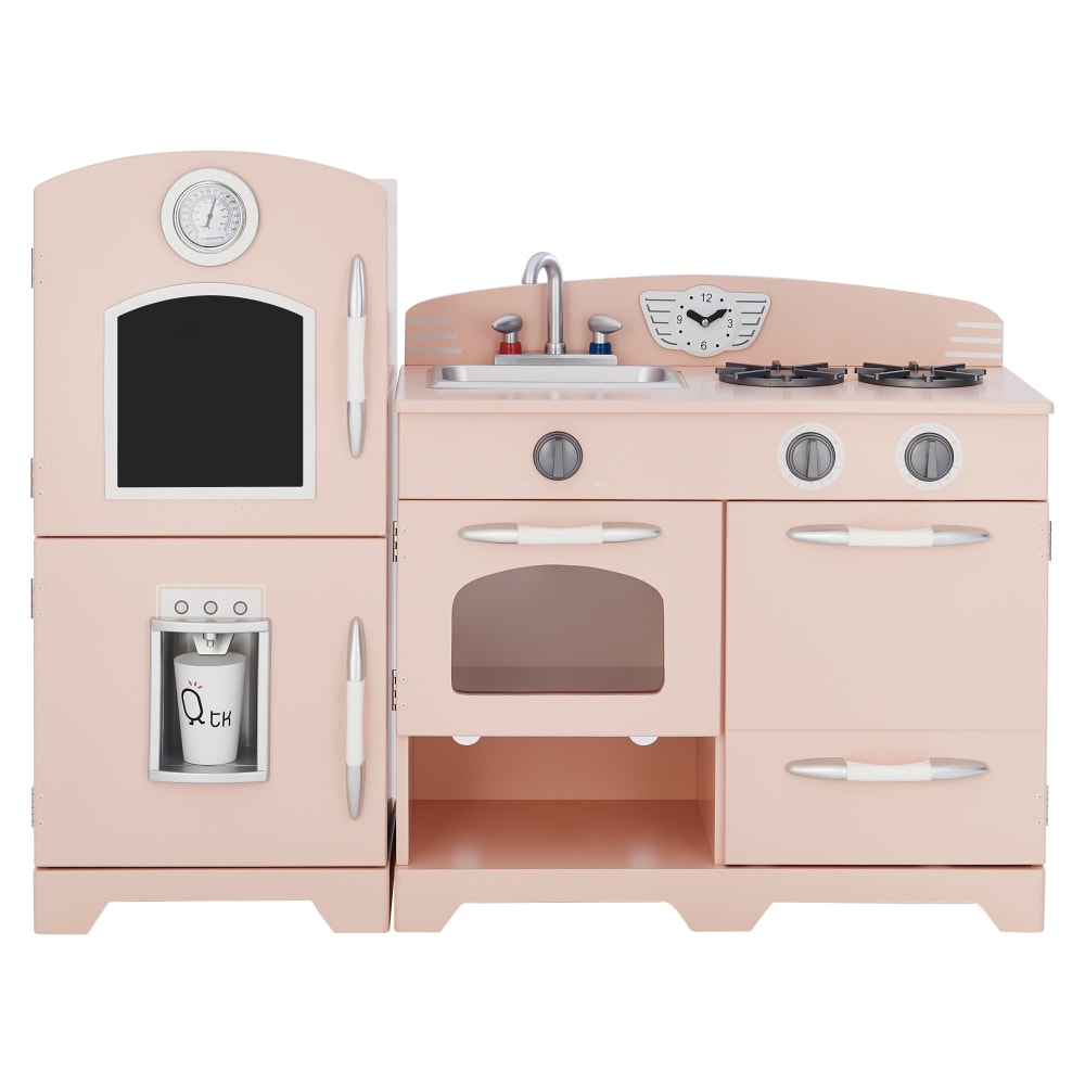 Teamson Holz-Spielkuche Große, Rosa, 79cm style modern ROSA HOLZ Kinder