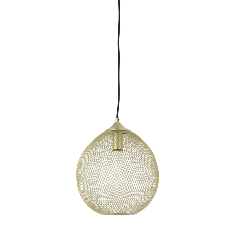 Suspension couleur doré métal ø30cm Suspension couleur doré métal ø30cm