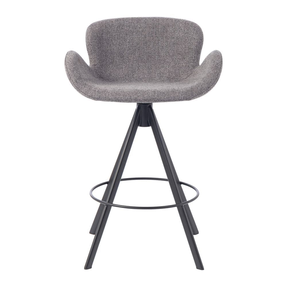 Chaise snack tissu gris foncé Chaise snack tissu gris foncé