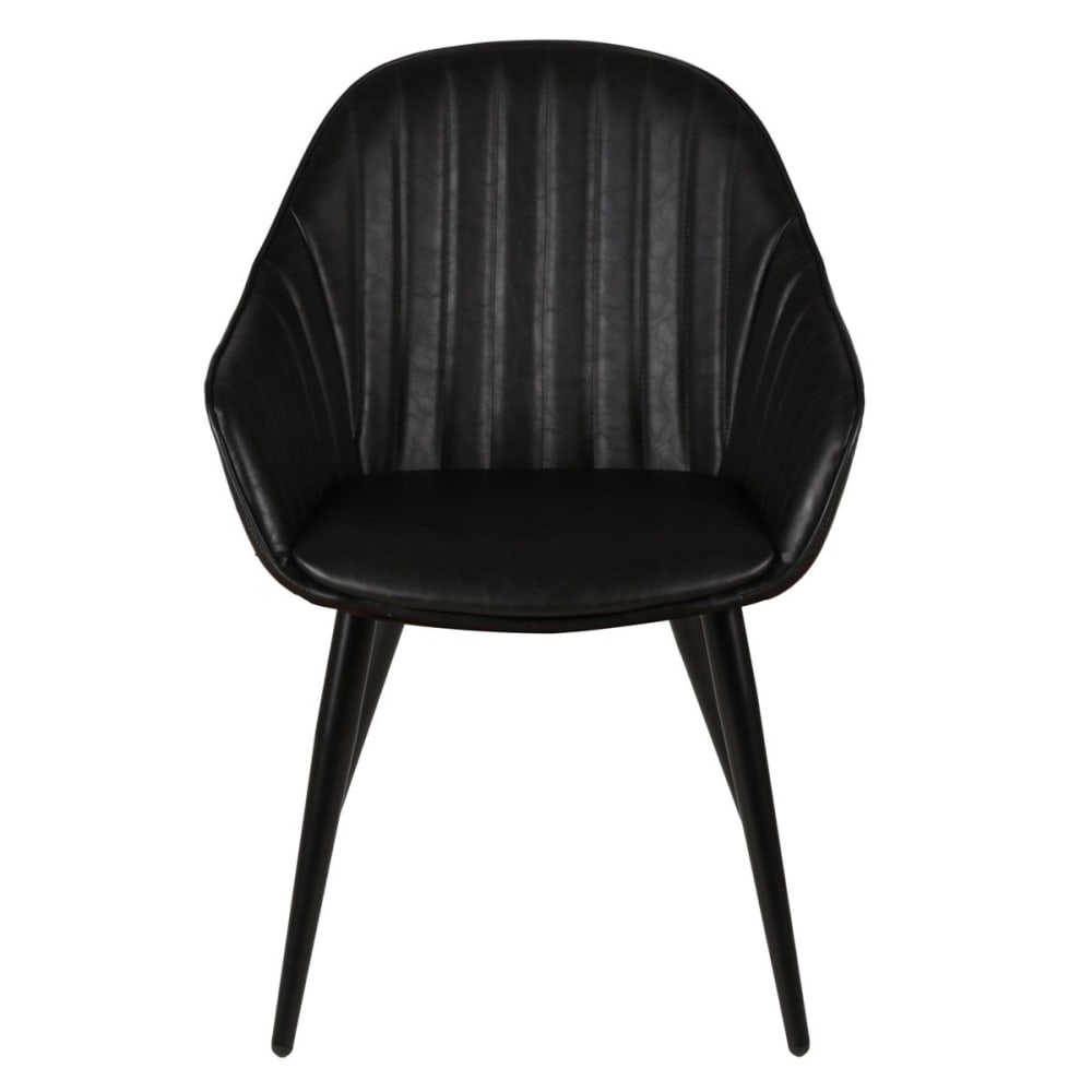 Fauteuil pu noir