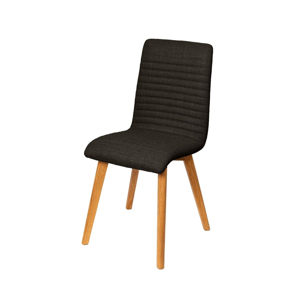 Chaise de table tissu noir Chaise de table tissu noir