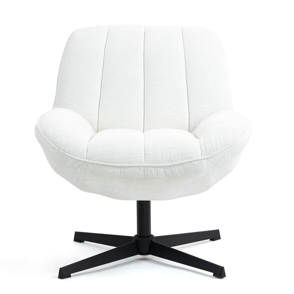 Fauteuil pivotant blanc Fauteuil pivotant blanc