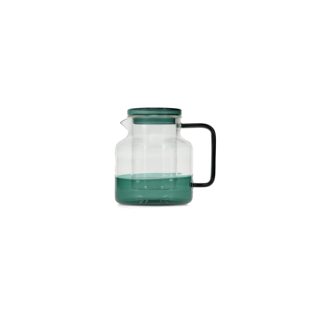 Théière vert en verre 95cl