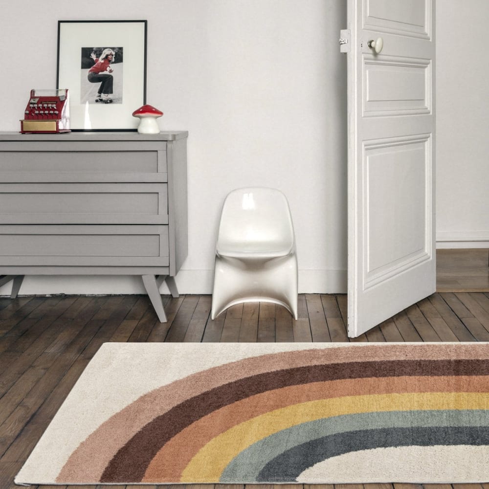 AFK Living Kinderteppich dick und bequem 133 x 182 cm style modern Mehrfarbig Öko-Tex Zertifikat Pp - Polypropylen