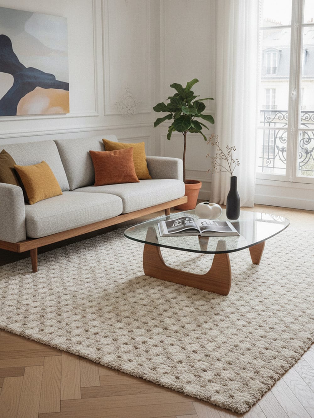 Tapis design doux et épais 160 x 230 cm — vue 3