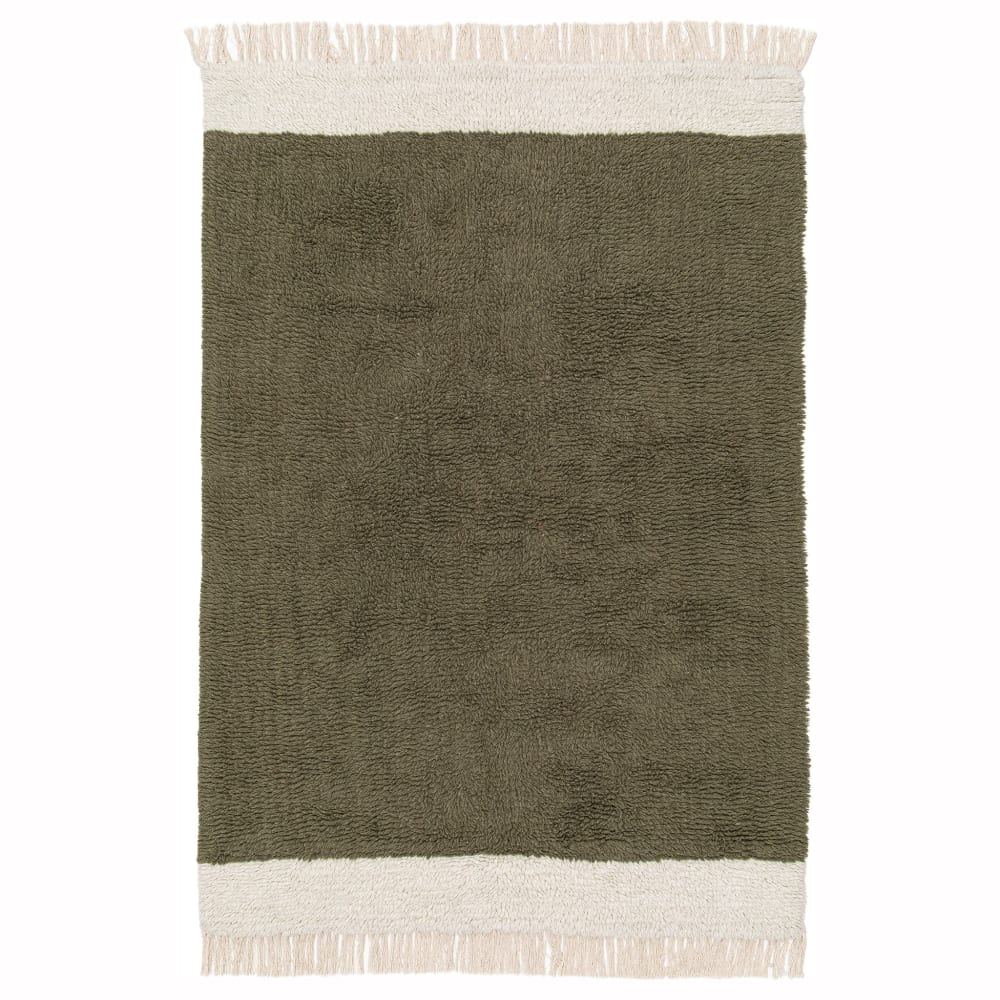 Tapis naturel en laine et coton 200 x 290 cm