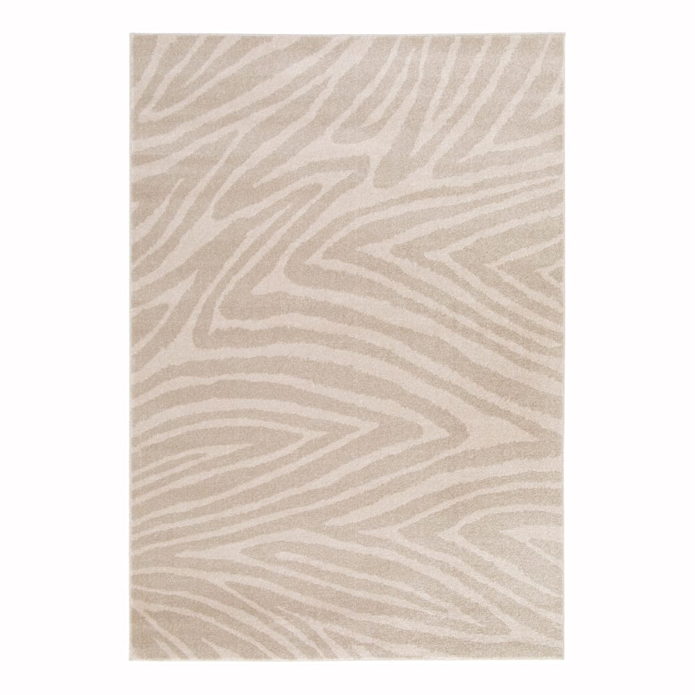 Teppich, Superweicher im Zebra-Look 120 x 170 cm - Maisons Du
