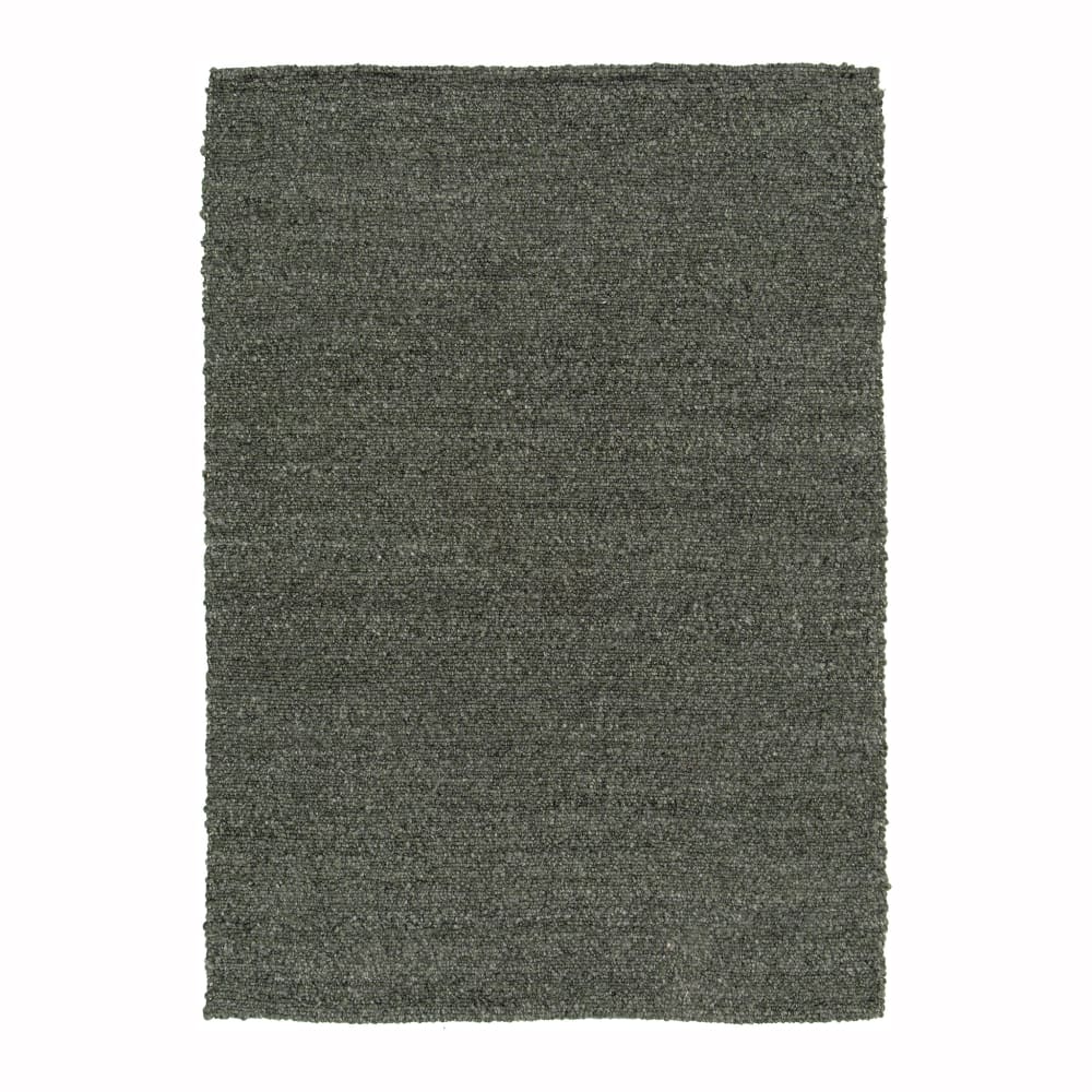 Tapis tissé main bouclé marron 160 x 230 cm