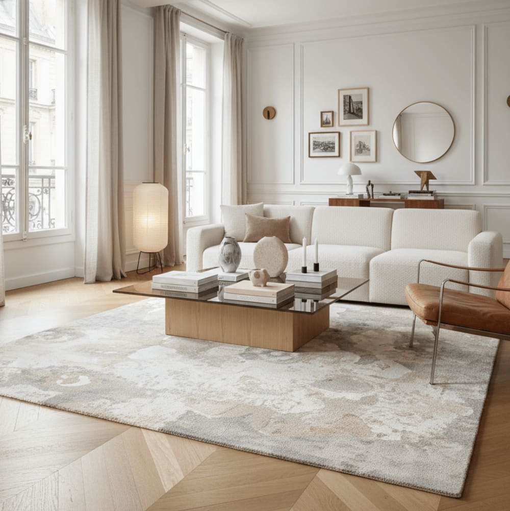 Teppich, Sehr weicher mit abstraktem Design 160 x 230 cm -