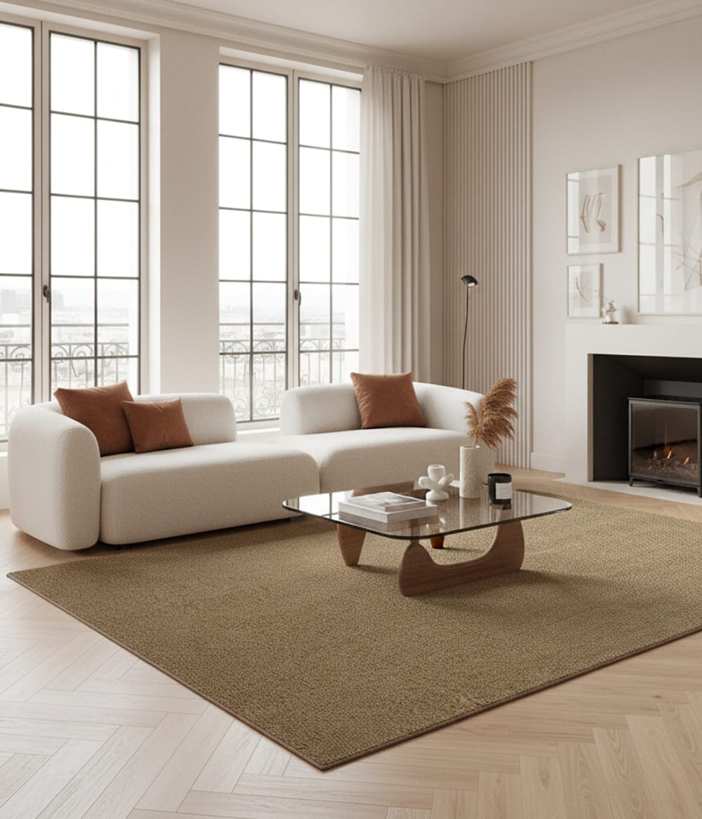 Tapis effet mouton contemporain 160 x 230 cm — vue 3