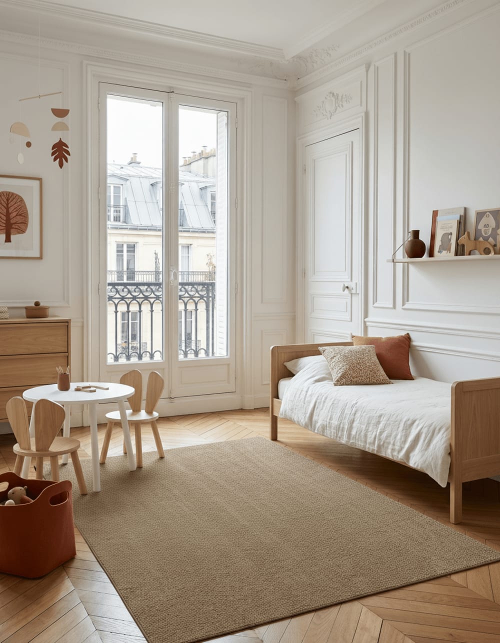 Tapis effet mouton contemporain 160 x 230 cm — vue 4