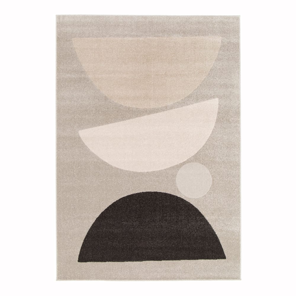 Tapis super doux très graphique 120 x 170 cm