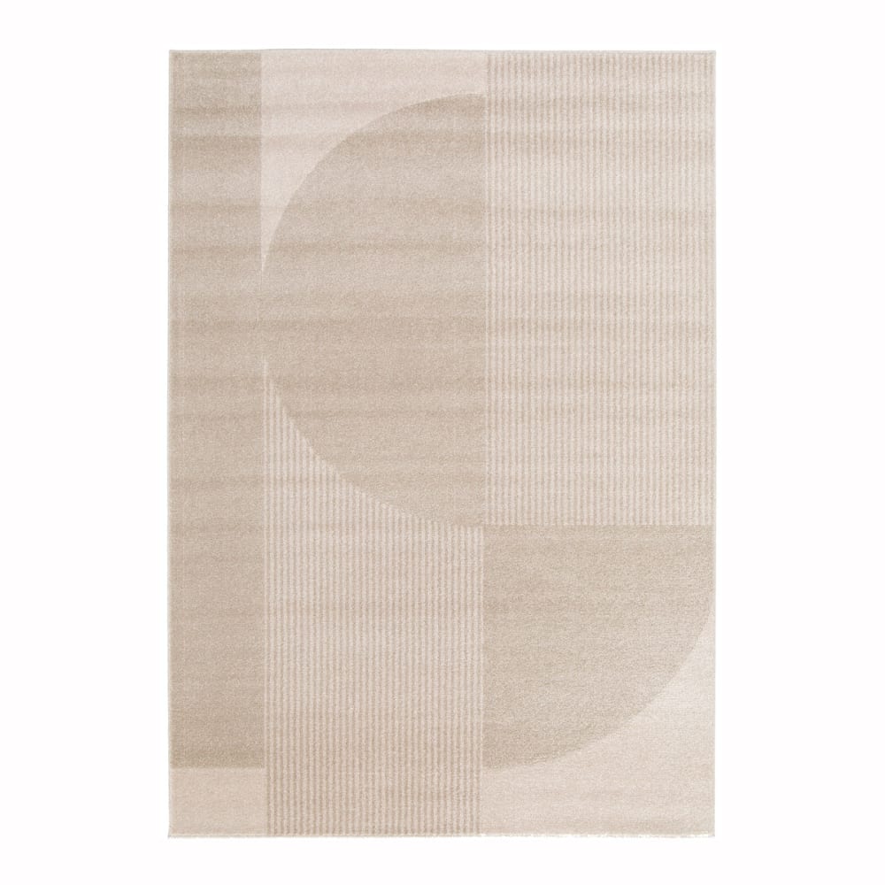 Teppich, Superweicher, grafischer 120 x 170 cm - Maisons Du Monde