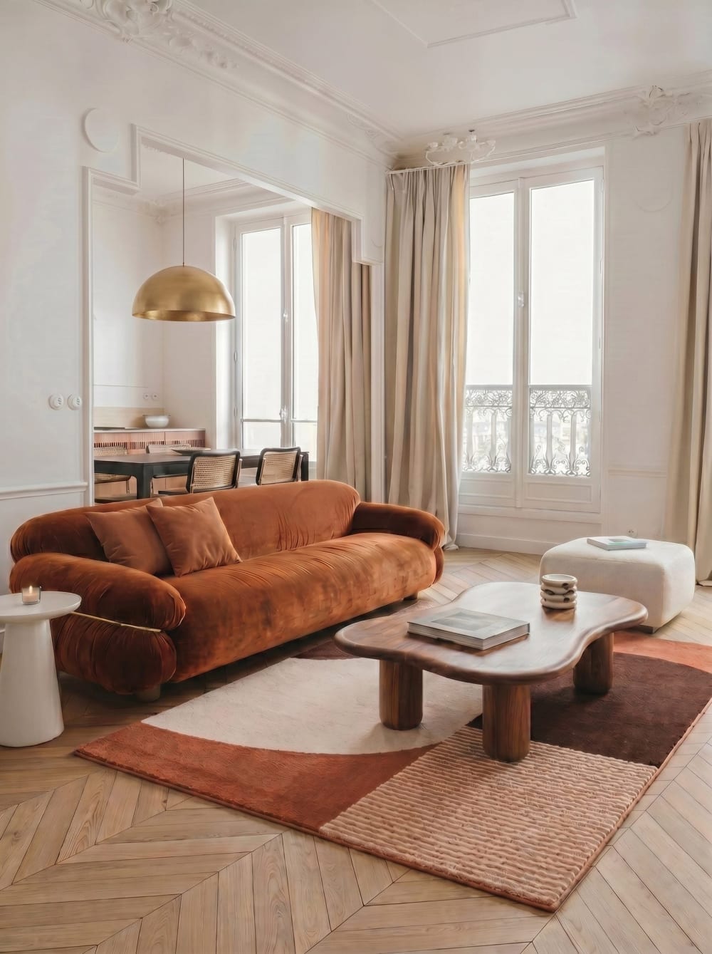 Tapis shaggy épais et confortable 80 x 150 cm — vue 3