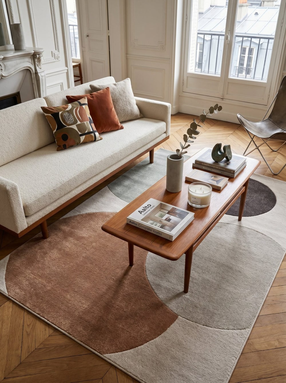 Tapis doux pour un intérieur design 160 x 230 cm — vue 3