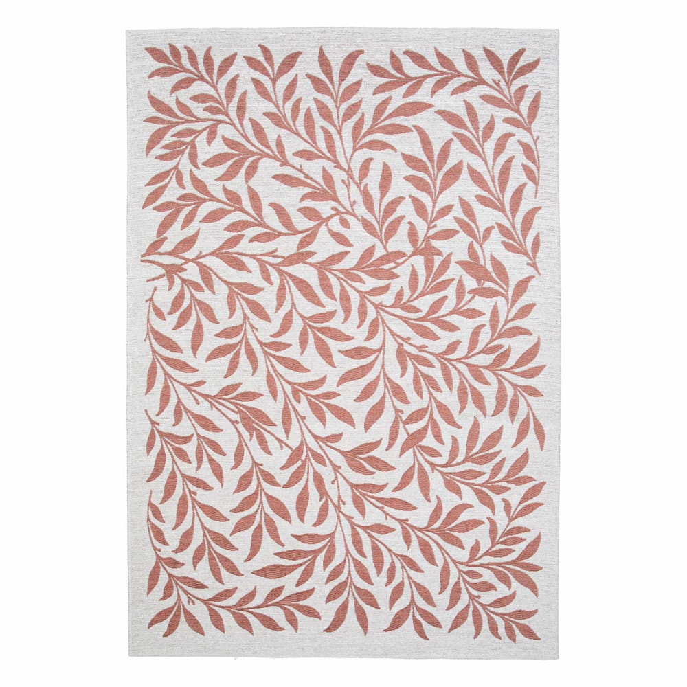 AFK Living Teppich aus recycelten Fasern im Designstil 120 x 170 cm style modern Rosa Öko-Tex Zertifikat Pes - Polyester