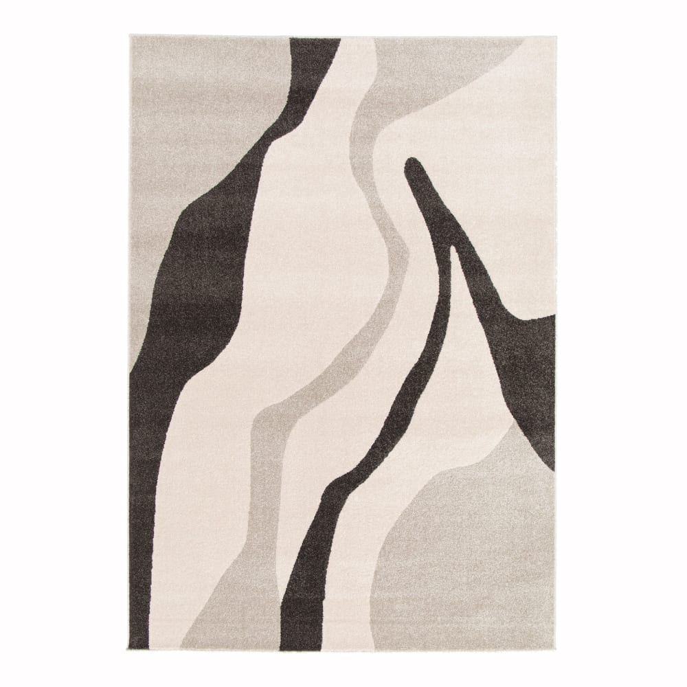 Tapis super doux très graphique 200 x 290 cm