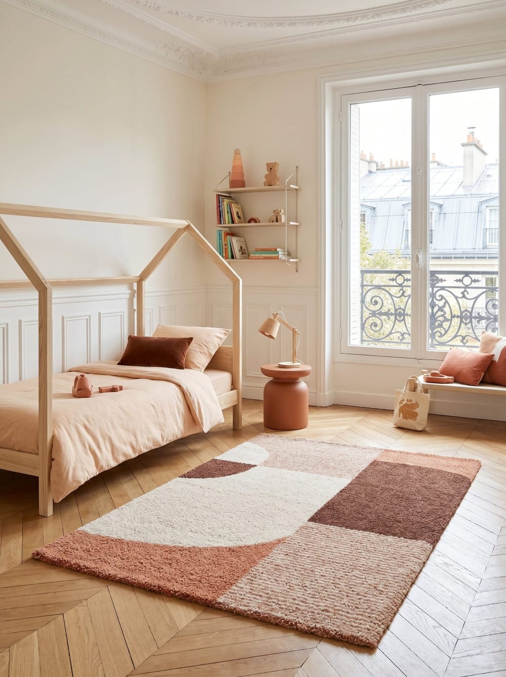Tapis shaggy épais et confortable 120 x 170 cm — vue 4