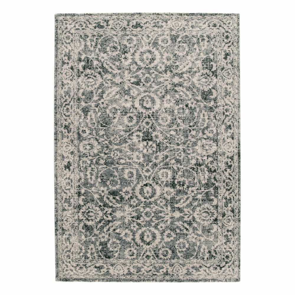 Teppich aus recycelten Fasern im Designstil 120 x 170 cm -