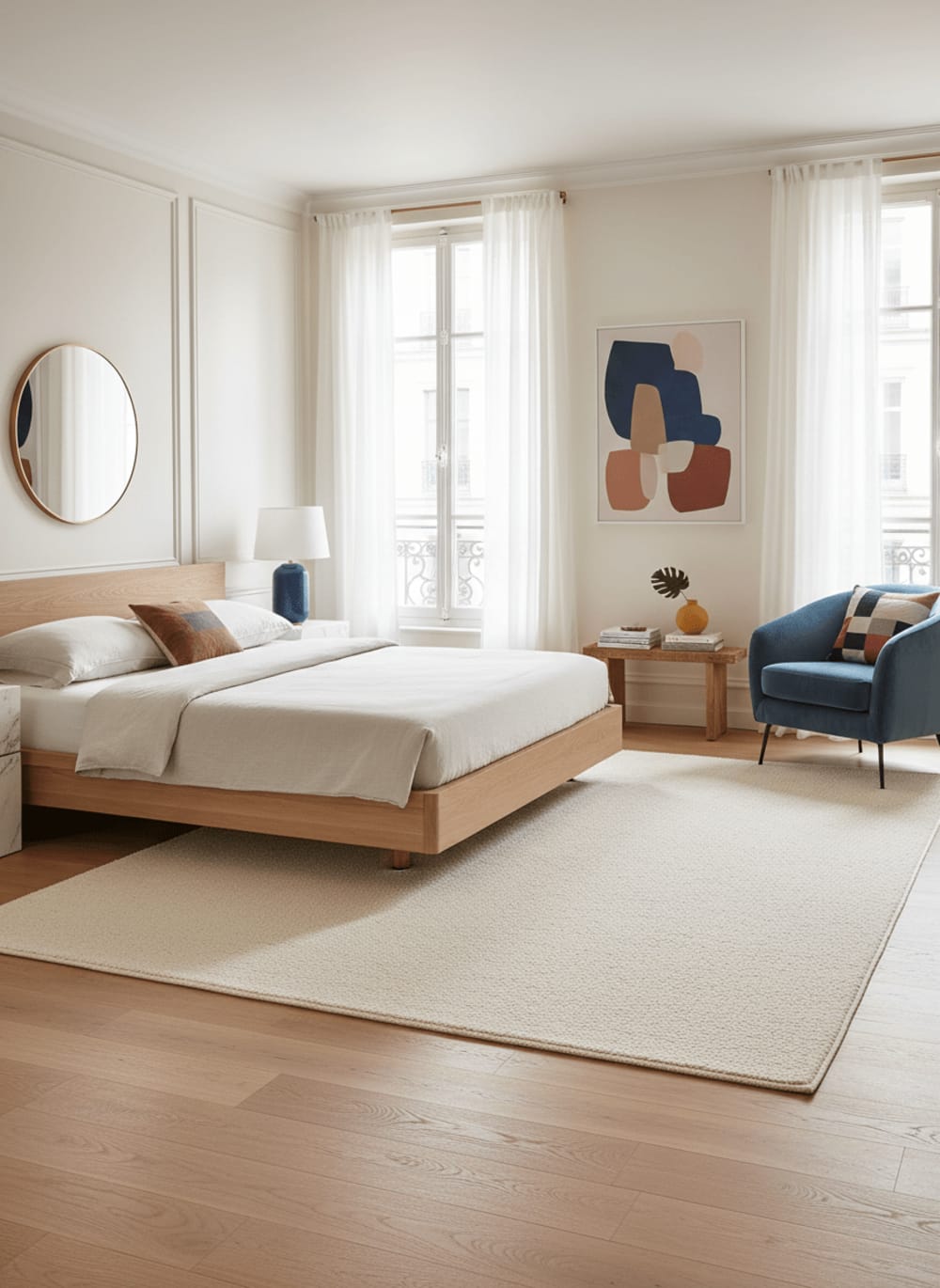 Tapis uni bouclé 80 x 150 cm — vue 3