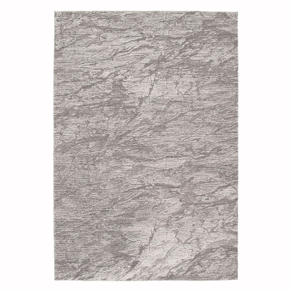 Tapis texturé aux tons naturels 160 x 230 cm